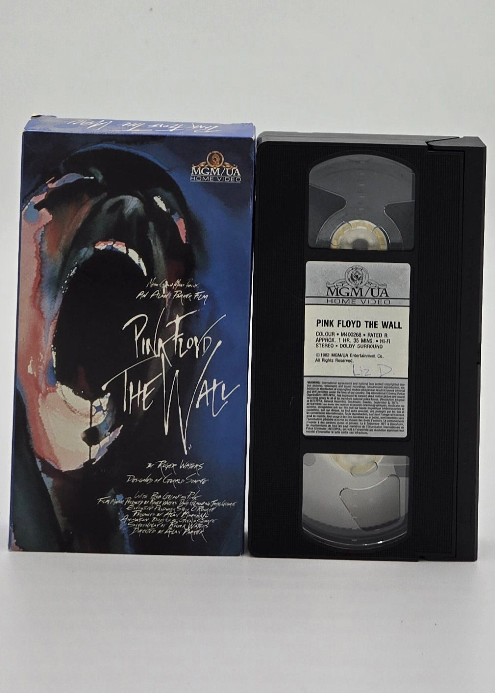 1982 Pink Floyd The Wall VHS Tape