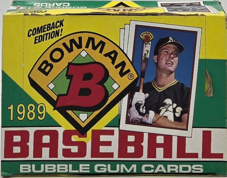 1989 Bowman Baseball Cards Wax Box (36 Packs)