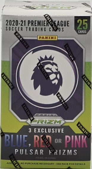 2020/21 Panini Prizm Premiere League EPL Soccer Cards Cereal Box