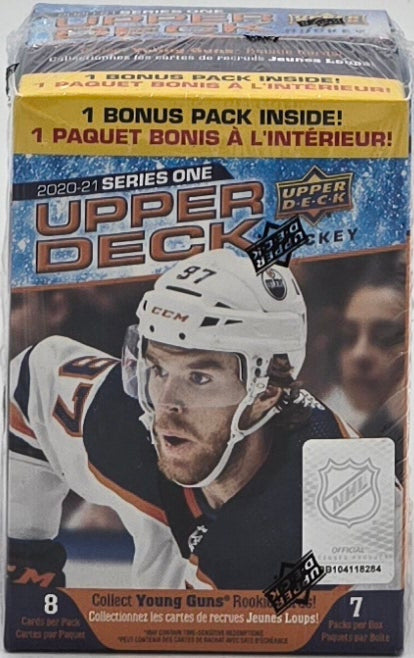 2020/21 Upper Deck Hockey Cards Series One Blaster Box