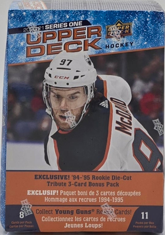 2020/21 Upper Deck Hockey Cards Series One Mega Box