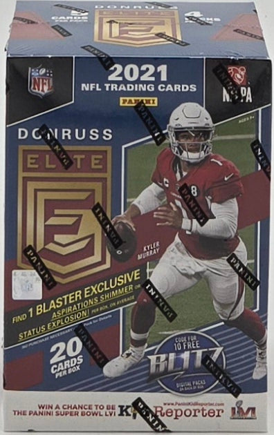 2021 Donruss Elite Cards Blaster Box (20 Cards)