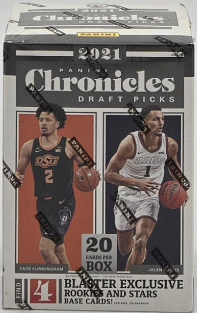 2021 Panini Chronicles Draft Cards Blaster Box (20 Cards)