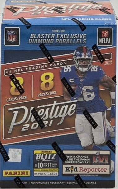 2021 Panini Prestige Football Blaster Box (64 Cards)