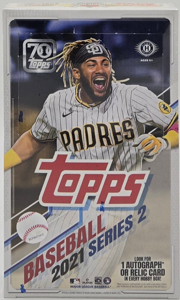 2021 Topps Baseball Cards Series Two Hobby Box