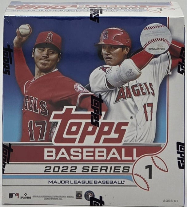 2022 Topps Baseball Series One Mega Box (255 Cards)