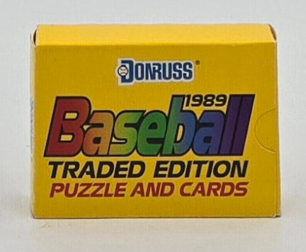 1989 Donruss Baseball Cards Traded Set