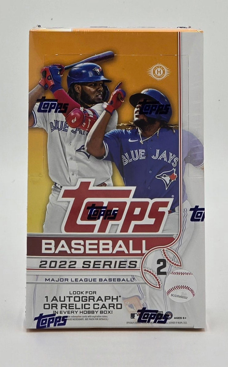 2022 Topps Series 2 Baseball Cards Hobby Box (24 Packs)