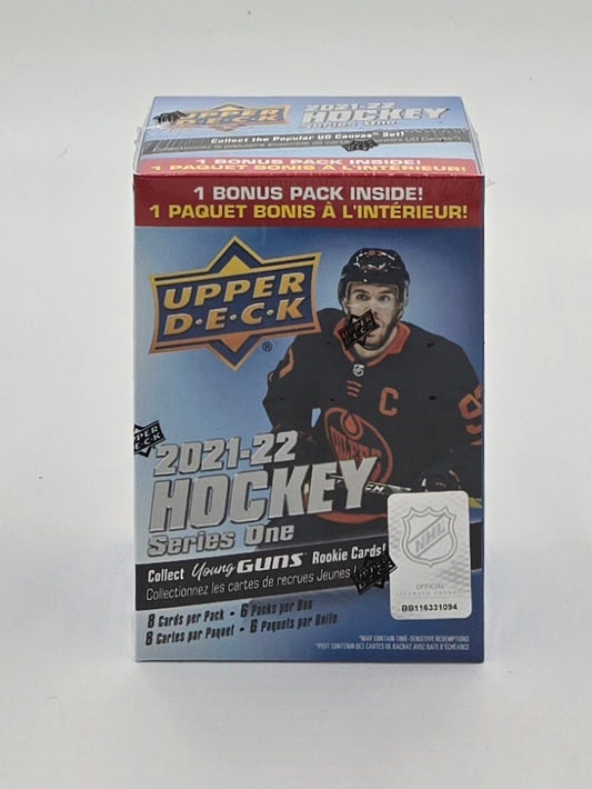 2021/22 Upper Deck Series One Hockey Blaster Box (36 Cards)