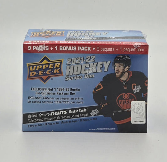 2021/22 Upper Deck Series One Hockey Mega Box (10 Packs)