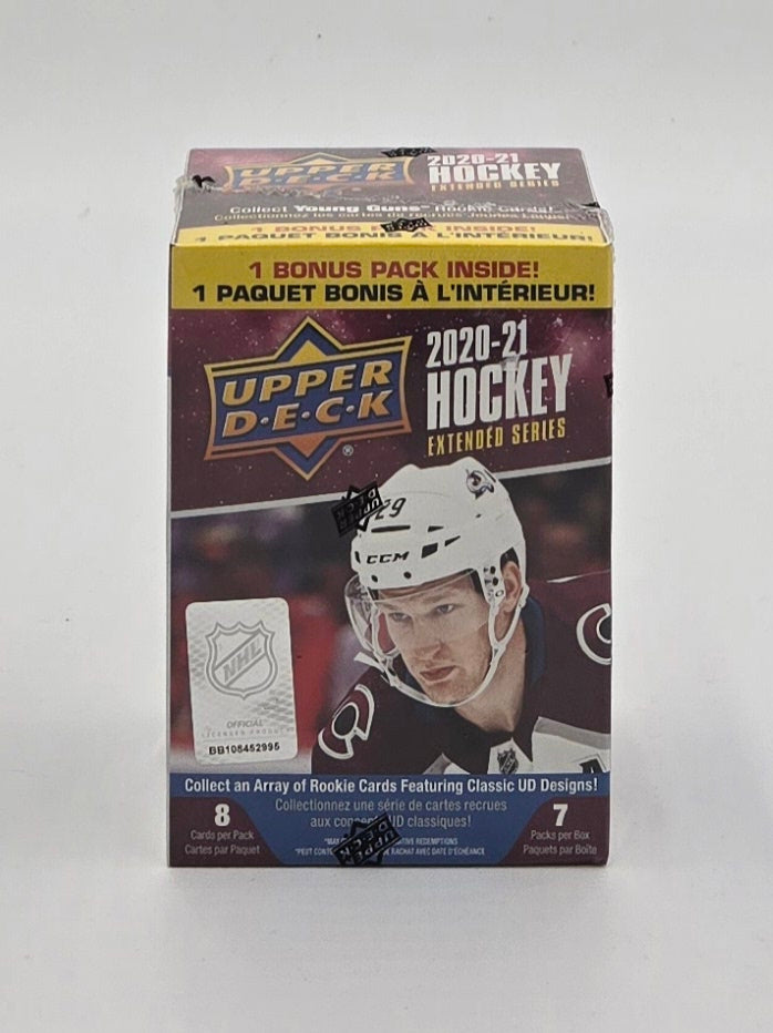 2020/21 Upper Deck Extended Series Hockey Blaster Box (56 Cards)