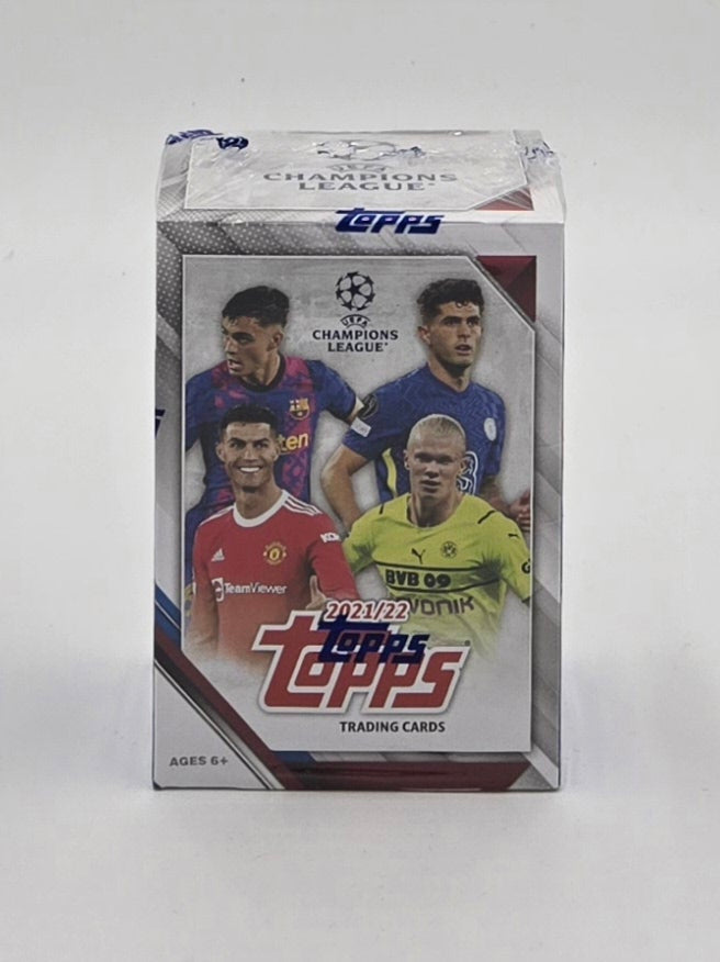 2021/22 Topps UEFA Champion's League Soccer Blaster Box (42 Cards)