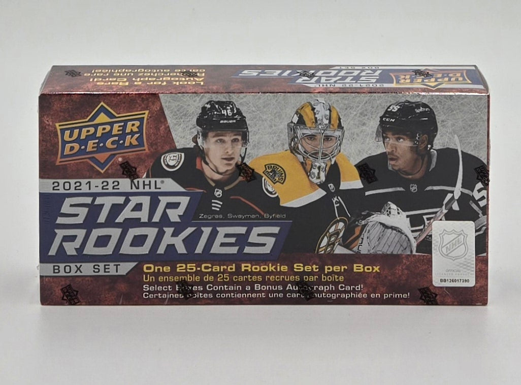 2021/22 Upper Deck Star Rookies Box Set (25 Cards)