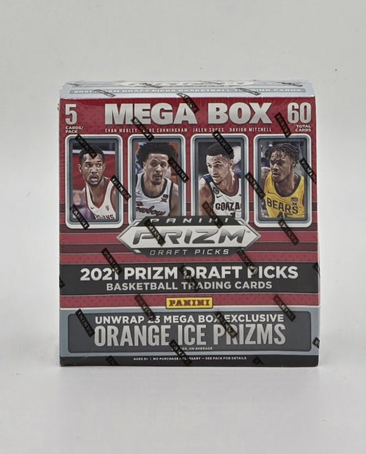 2021 Panini Prizm Basketball Draft Picks Mega Box (60 Cards)