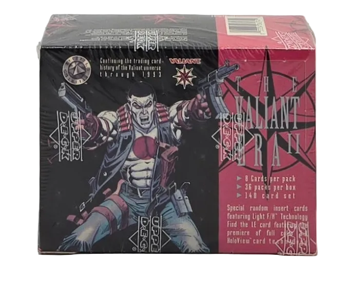 1993 Upper Deck The Valiant Era Trading Cards Factory Sealed Wax Box (36 Packs)