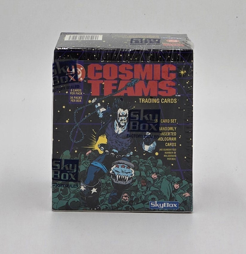 1993 Skybox DC Cosmic Teams Trading Cards Box (36 Packs)