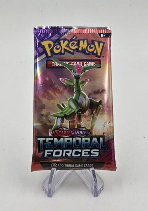 2024 Pokemon Scarlet & Violet Temporal Forces Booster Pack (10 cards)