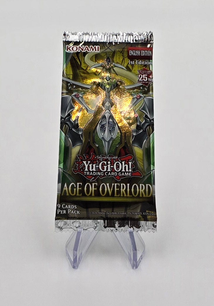 2024 Yu-Gi-Oh Age Of Overlord Booster Pack (9 cards)