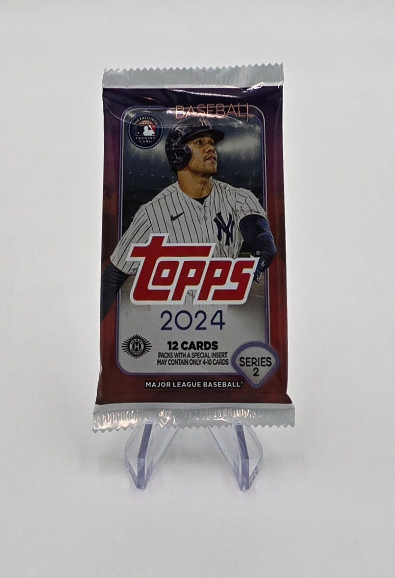 2024 Topps Baseball Cards Series 2 Hobby Pack (12 cards)