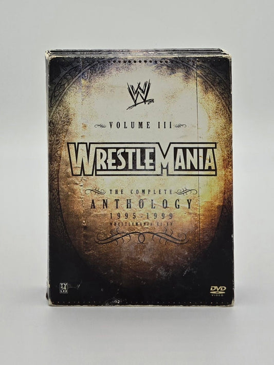 2005 WWE Wrestlemania: The Complete Anthology 1995-1999 Vol. III 5-Disc DVD Set