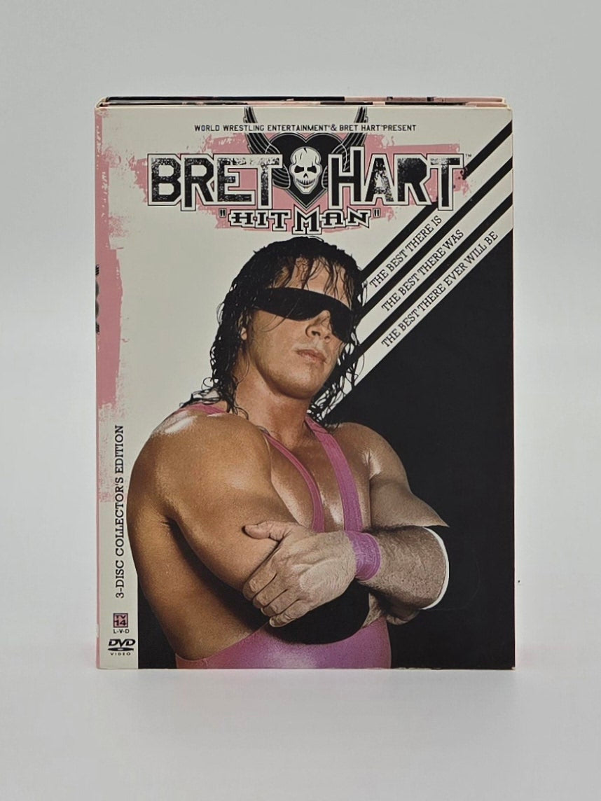 2005 WWE Bret Hart "Hit Man" Collector's Edition 3-Disc DVD Set