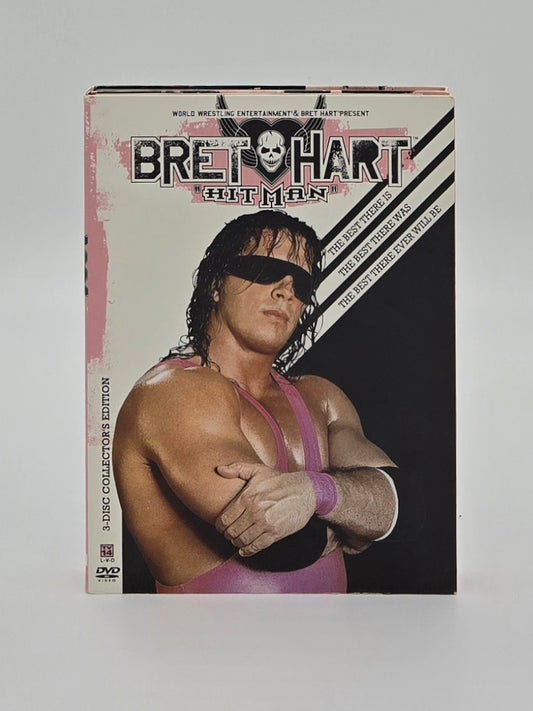 2005 WWE Bret Hart "Hit Man" Collector's Edition 3-Disc DVD Set