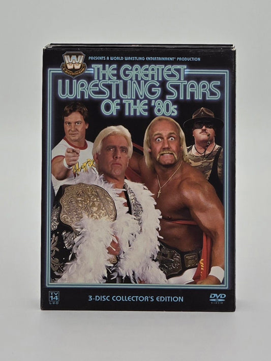 2005 WWE The Greatest Wrestling Stars of the 80s Collector's Edition 3-Disc Set