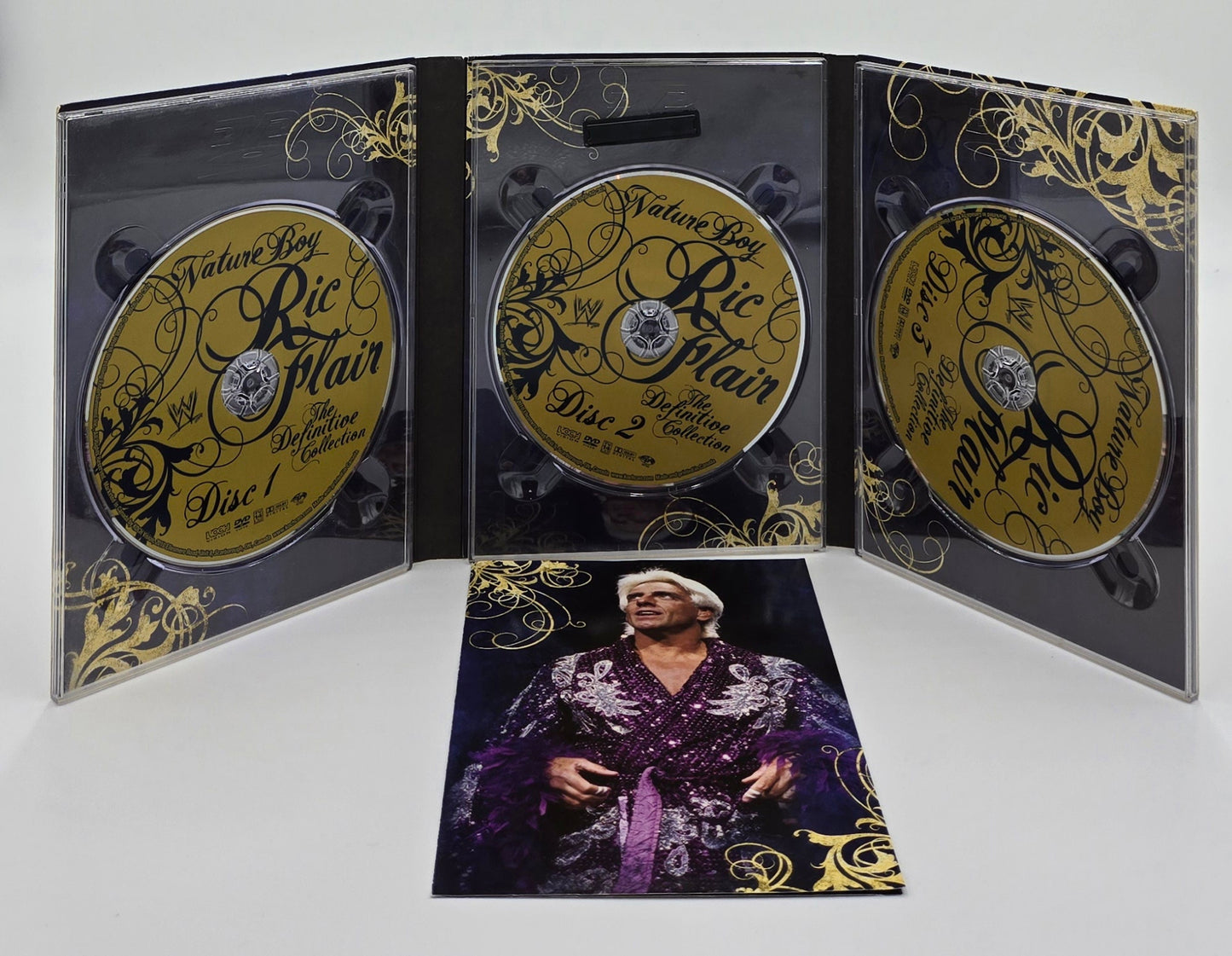 2008 WWE "Nature Boy" Ric Flair: The Definitive Collection 3-Disc DVD Set