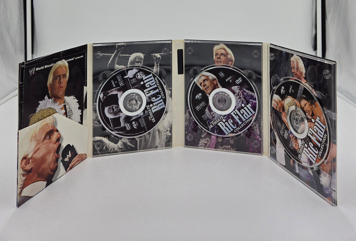 2003 WWE The Ultimate Ric Flair Collection 3-Disc DVD Set