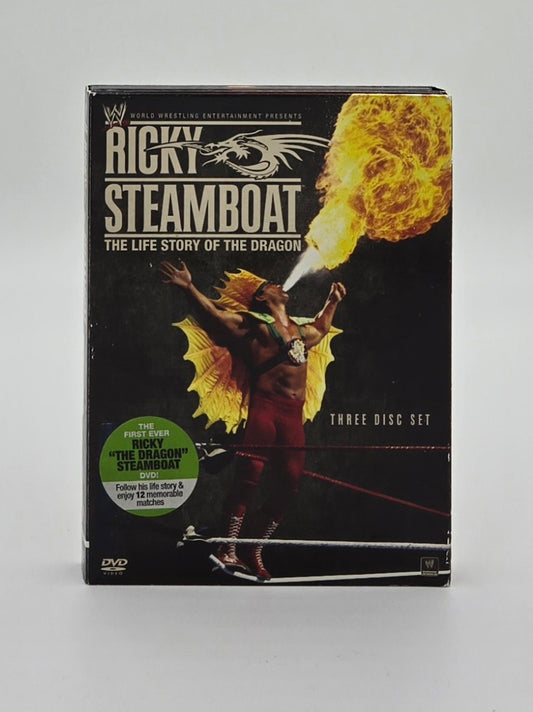 2010 WWE Ricky Steamboat: The Life Story of the Dragon 3-Disc DVD Set