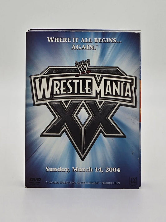 2004 WWE Wrestlemania XX 3-Disc DVD Set