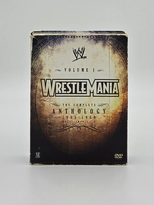 2005 WWE Wrestlemania: The Complete Anthology Vol. I 1985-1989 5-Disc DVD Set