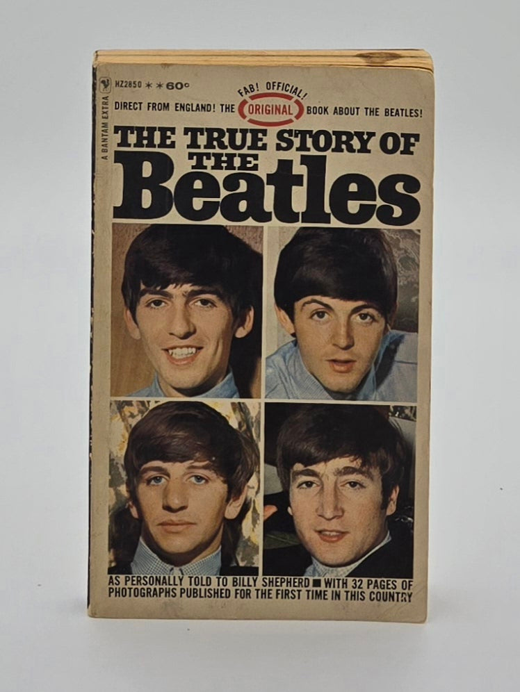 1964 The True Story of the Beatles by Billy Shepherd Paperback Book