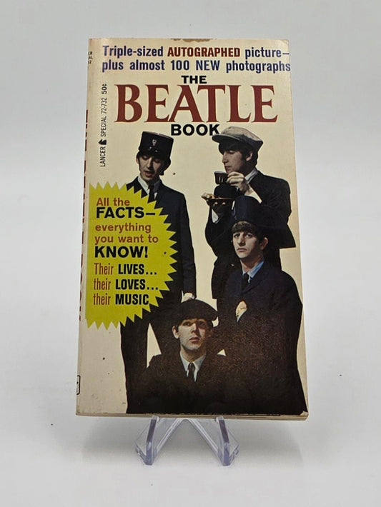 1964 The Beatle Book Lancer Special Paperback Book