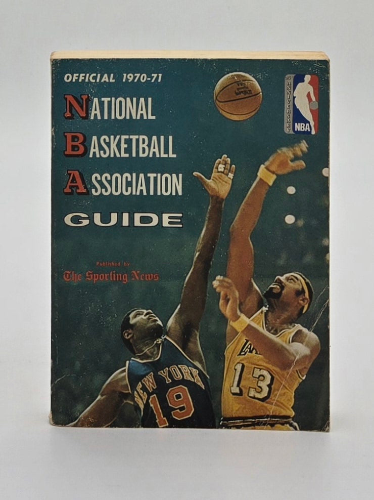 1970/71 Official NBA Basketball Guide Book Rare