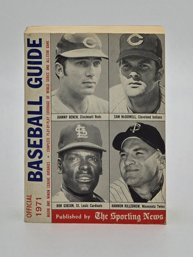 1971 The Sporting News Spink Official Baseball Guide