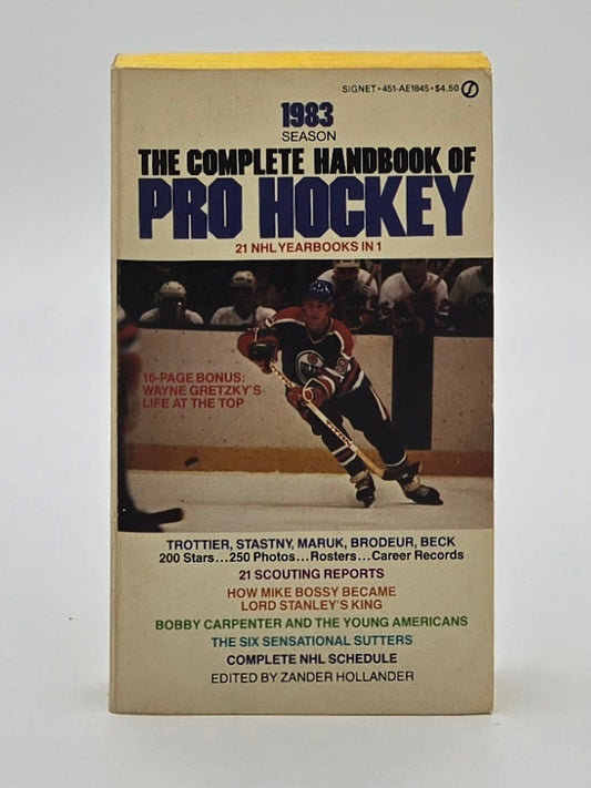 1983 Season The Complete Handbook of Pro Hockey Paperback Book Wayne Gretzky