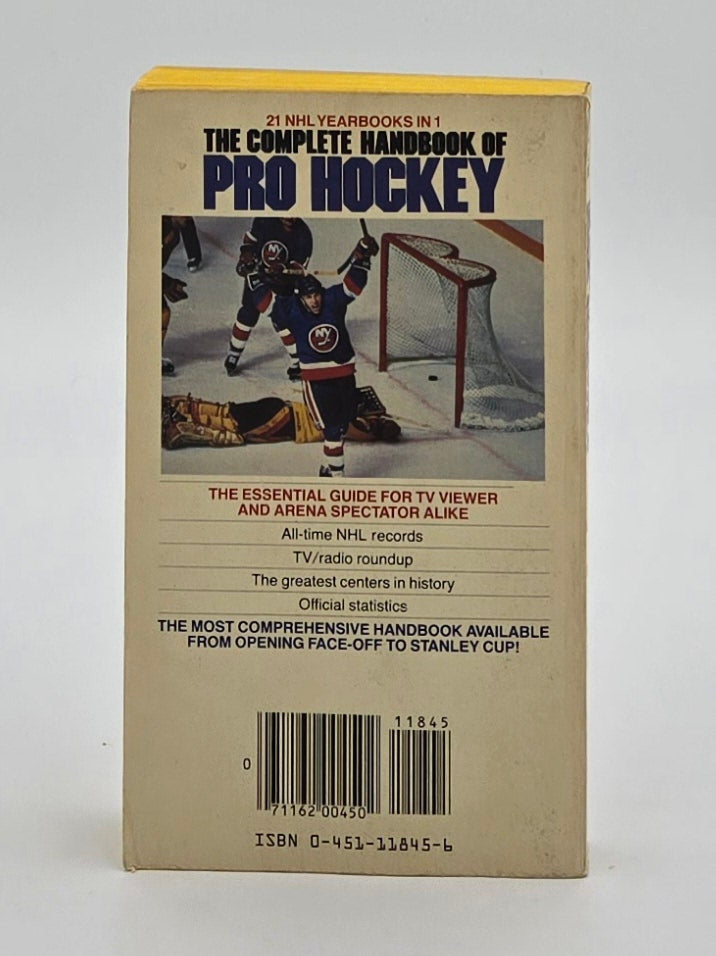 1983 Season The Complete Handbook of Pro Hockey Paperback Book Wayne Gretzky