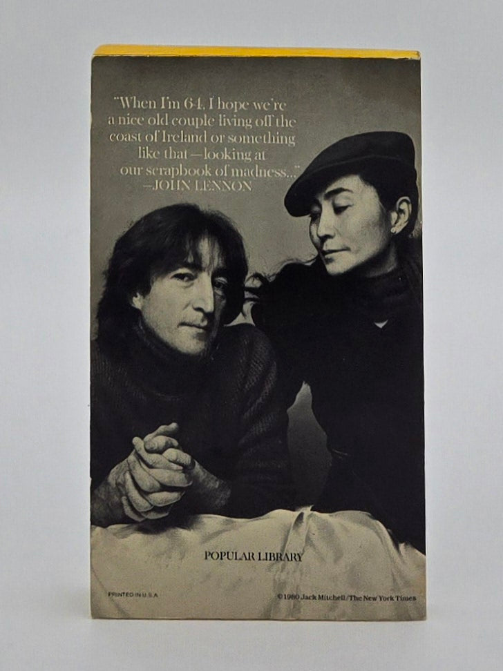 1971 Rolling Stone John Lennon Remembers Paperback Book