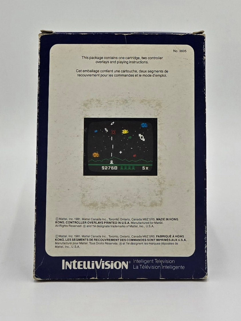 1981 Intellivision Astrosmash Video Game Cartridge In Box