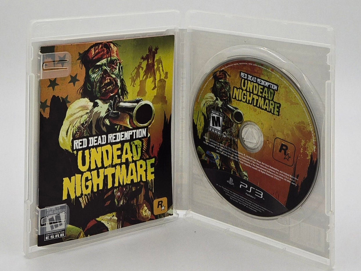 2020 Red Dead Redemption: Undead Nightmare Playstation 3 Video Game Disc In Box