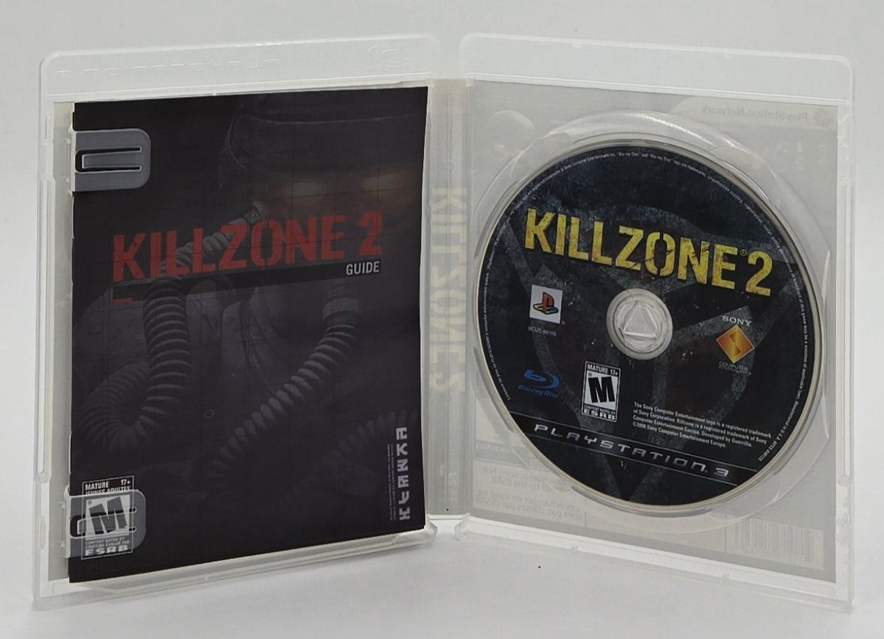 2009 Killzone 2 Playstation 3 Video Game Disc In Box