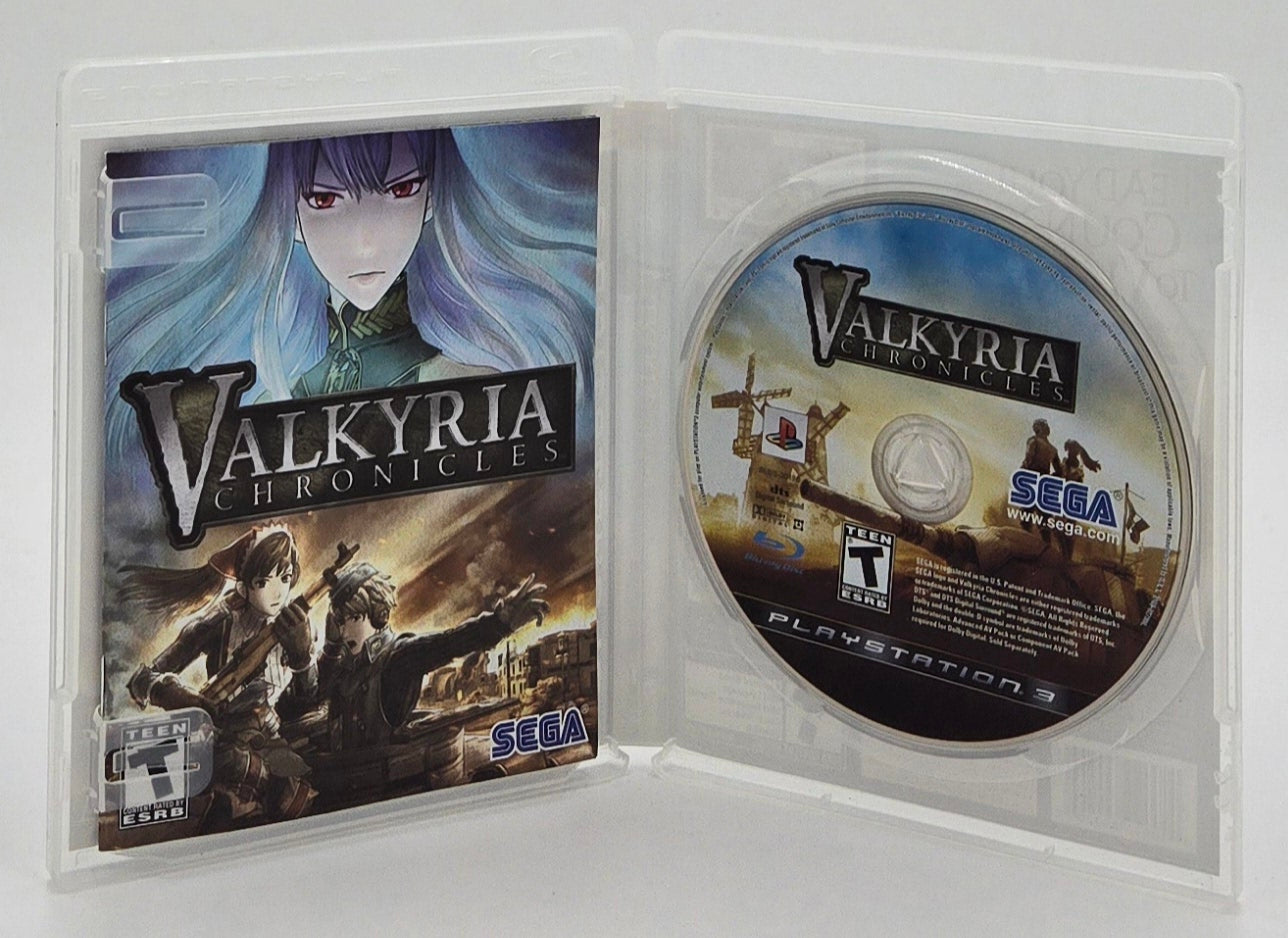 2008 Sega Valkyria Chronicles Playstation 3 Video Game Disc In Box