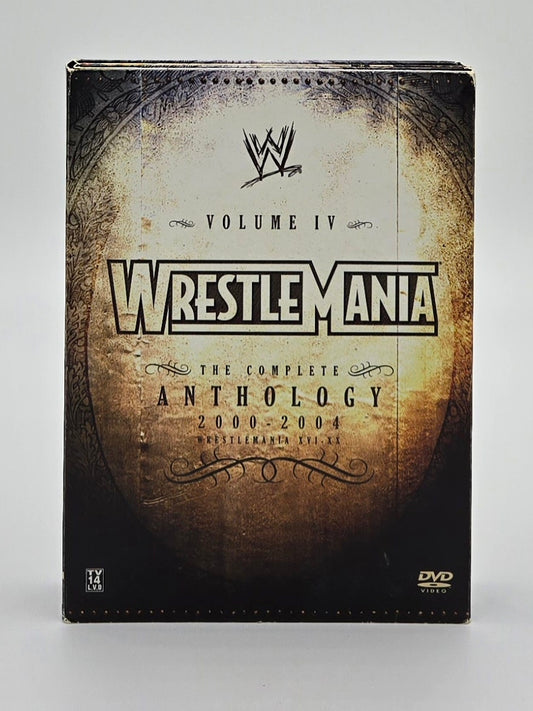 2005 WWE Wrestlemania: The Complete Anthology 2000-2004 Vol. IV 5-Disc DVD Set