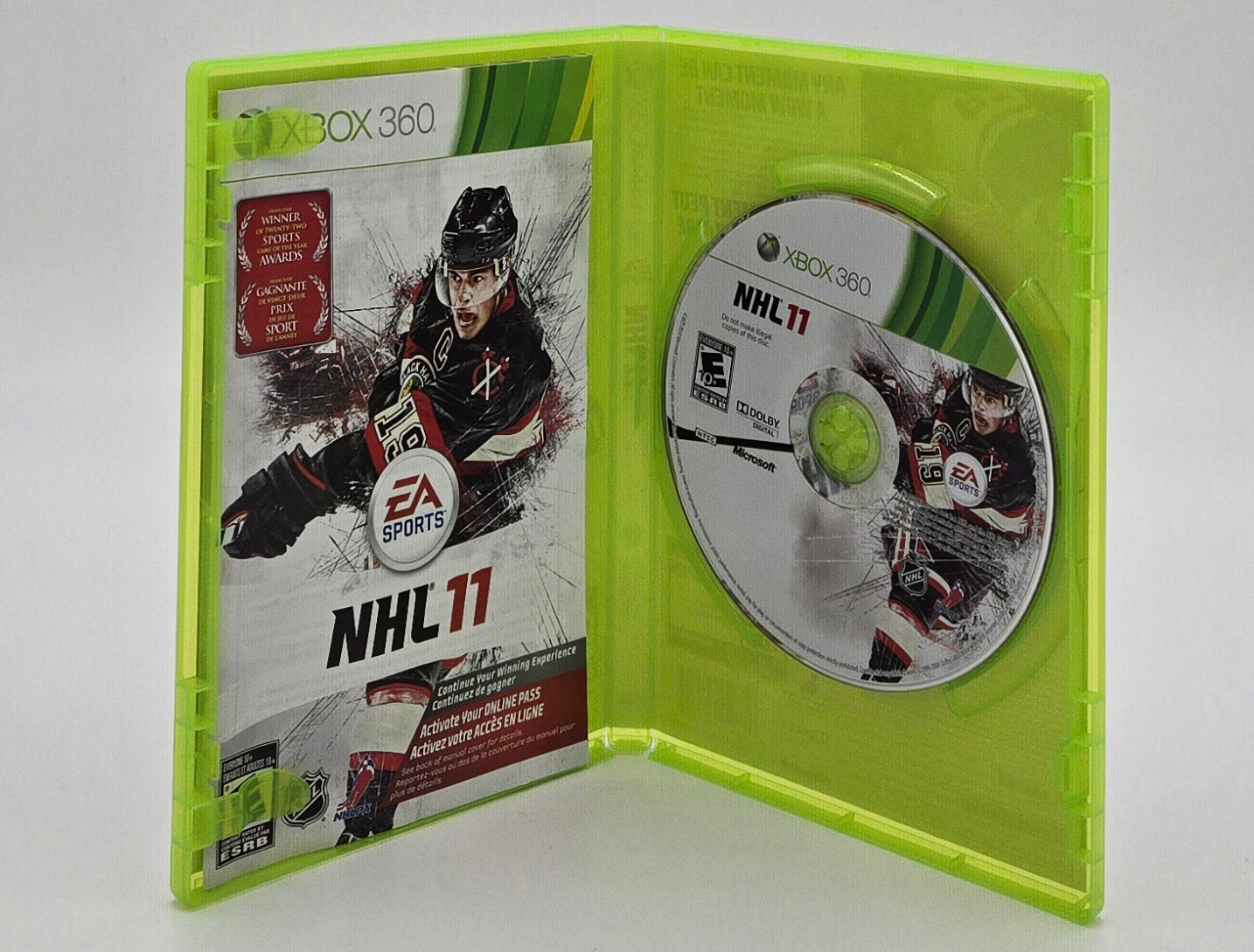 EA Sports NHL '11 Xbox 360 Video Game Disc In Box