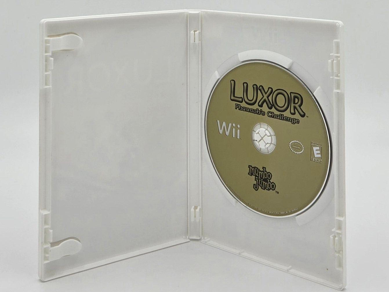 2007 Luxor: Pharaoh's Challenge Wii Video Game Disc In Box