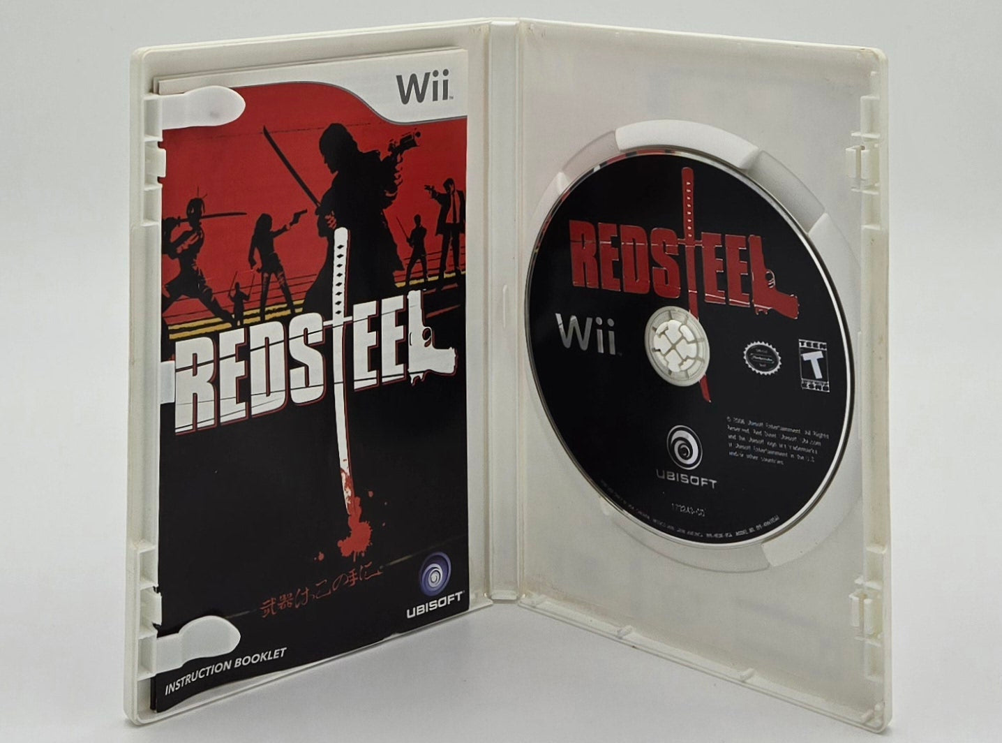 2006 Ubisoft Red Steel Wii Video Game Disc In Box