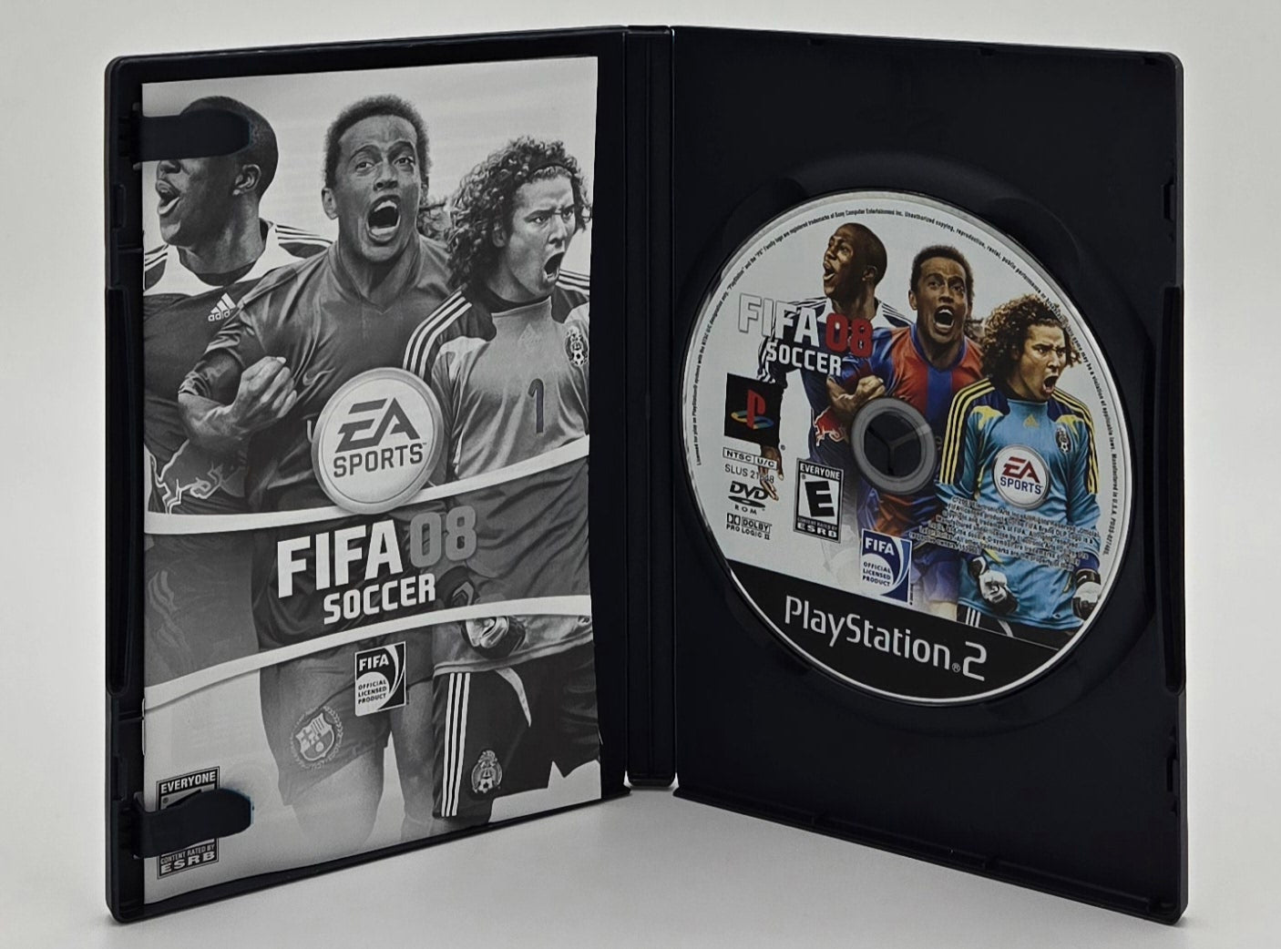 EA Sports FIFA '08 Soccer Playstation 2 Video Game Disc In Box