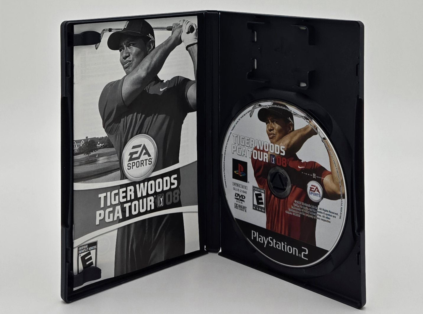 EA Sports Tiger Woods PGA Tour '08 Playstation 2 Video Game Disc In Box