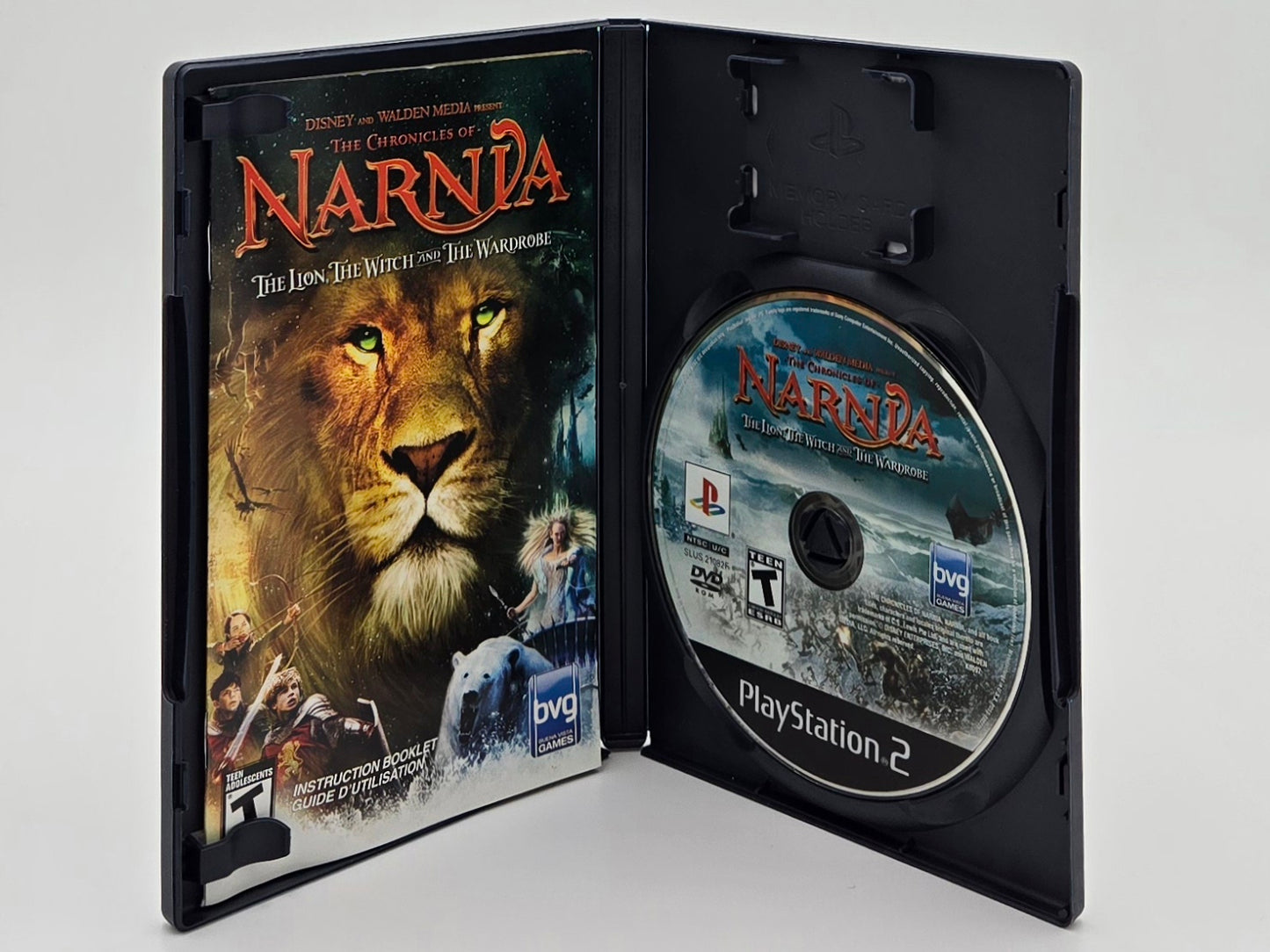 2005 Narnia: The Lion, The Witch, and The Wardrobe Playstation 2 Video Game Disc In Box